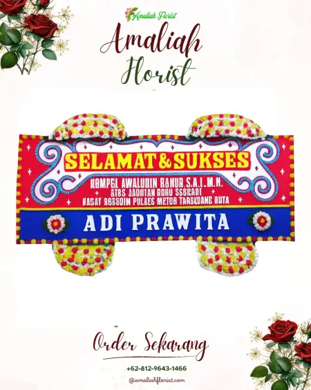 Papan Bunga Ucapan Selamat Tlogotuwung